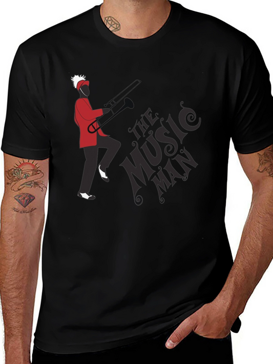 The Music Man T-Shirt - Retro Graphic Tee