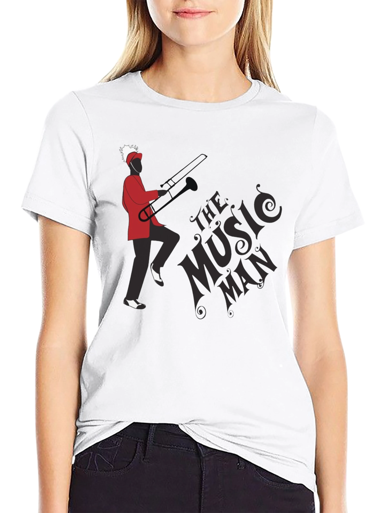 The Music Man T-Shirt - Retro Graphic Tee