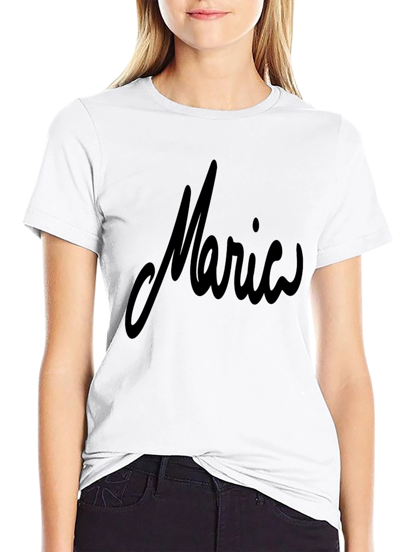 Black Maria Graphic Tee - Casual Style