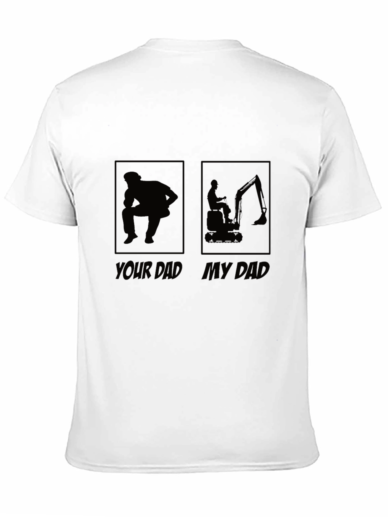 Your Dad My Dad T-Shirt - Black Novelty Tee