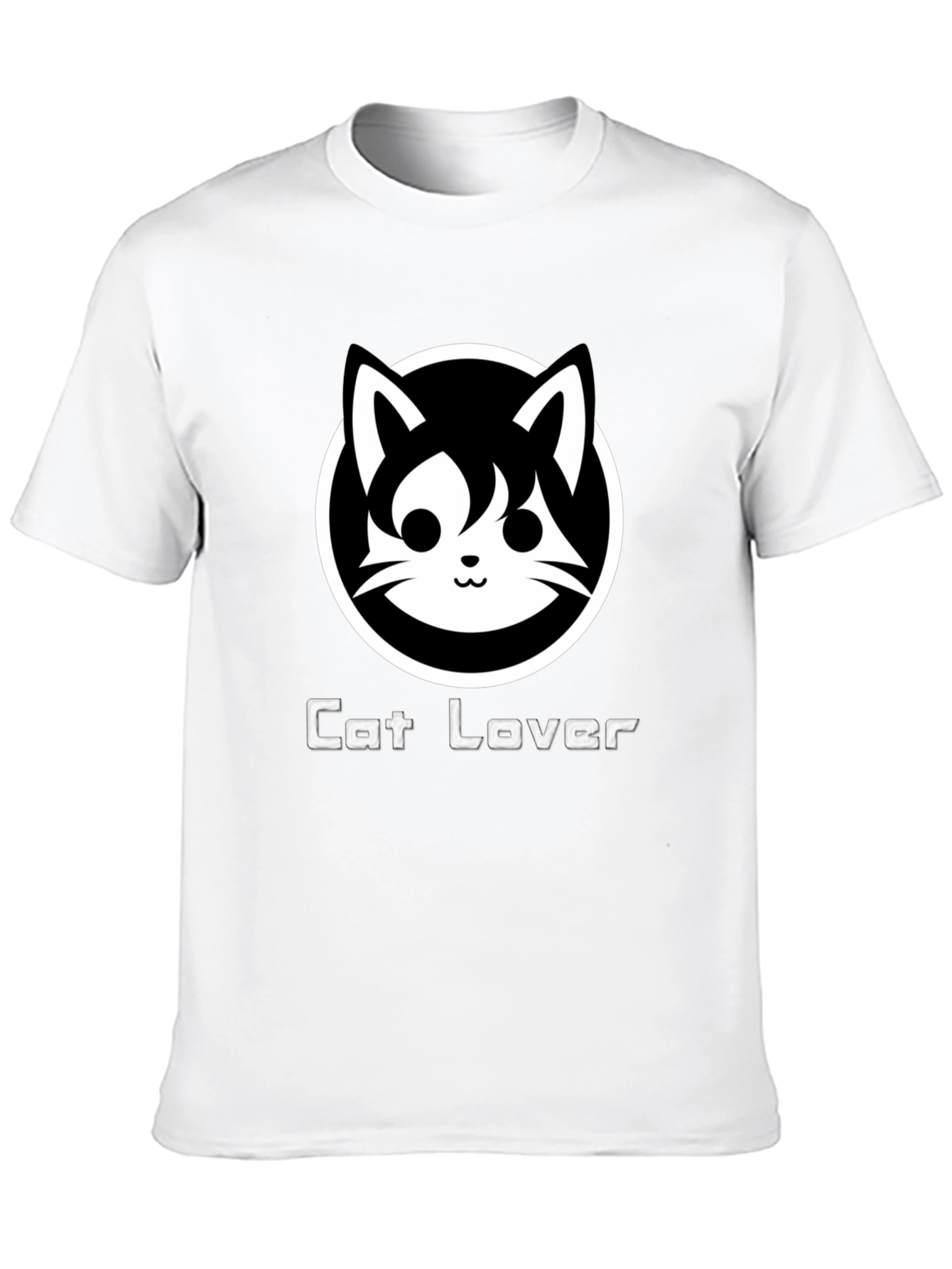 Cat Lover Black T-Shirt - Cute Graphic Tee