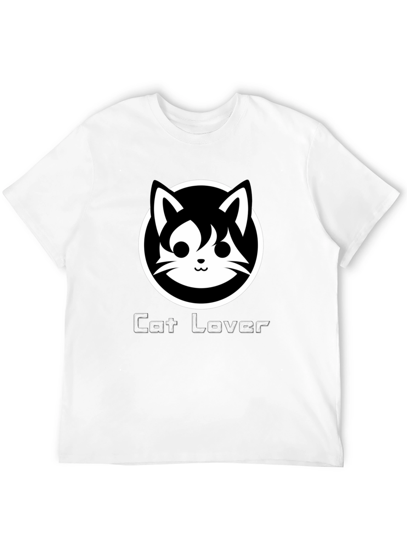 Cat Lover Black T-Shirt - Cute Graphic Tee
