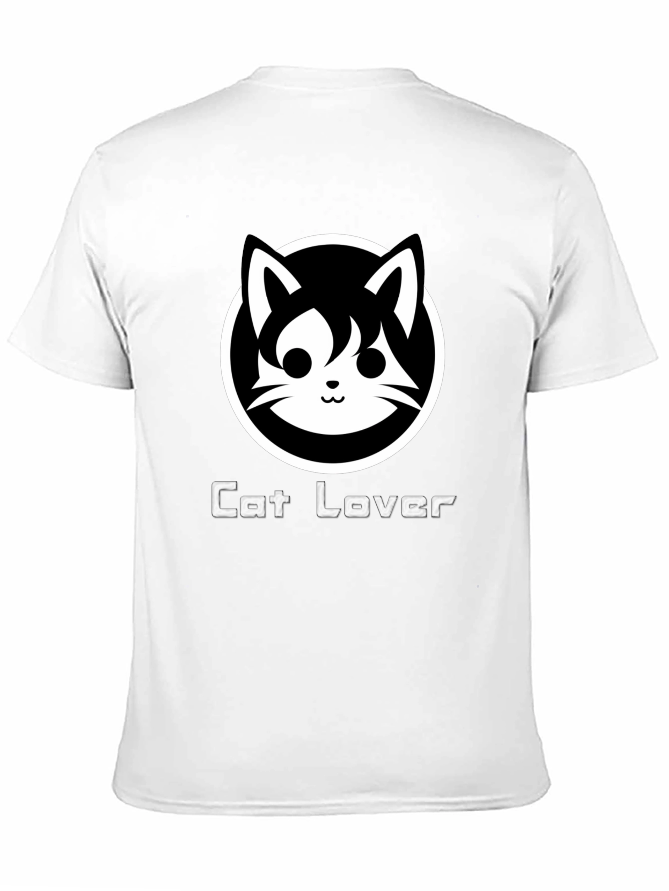 Cat Lover Black T-Shirt - Cute Graphic Tee