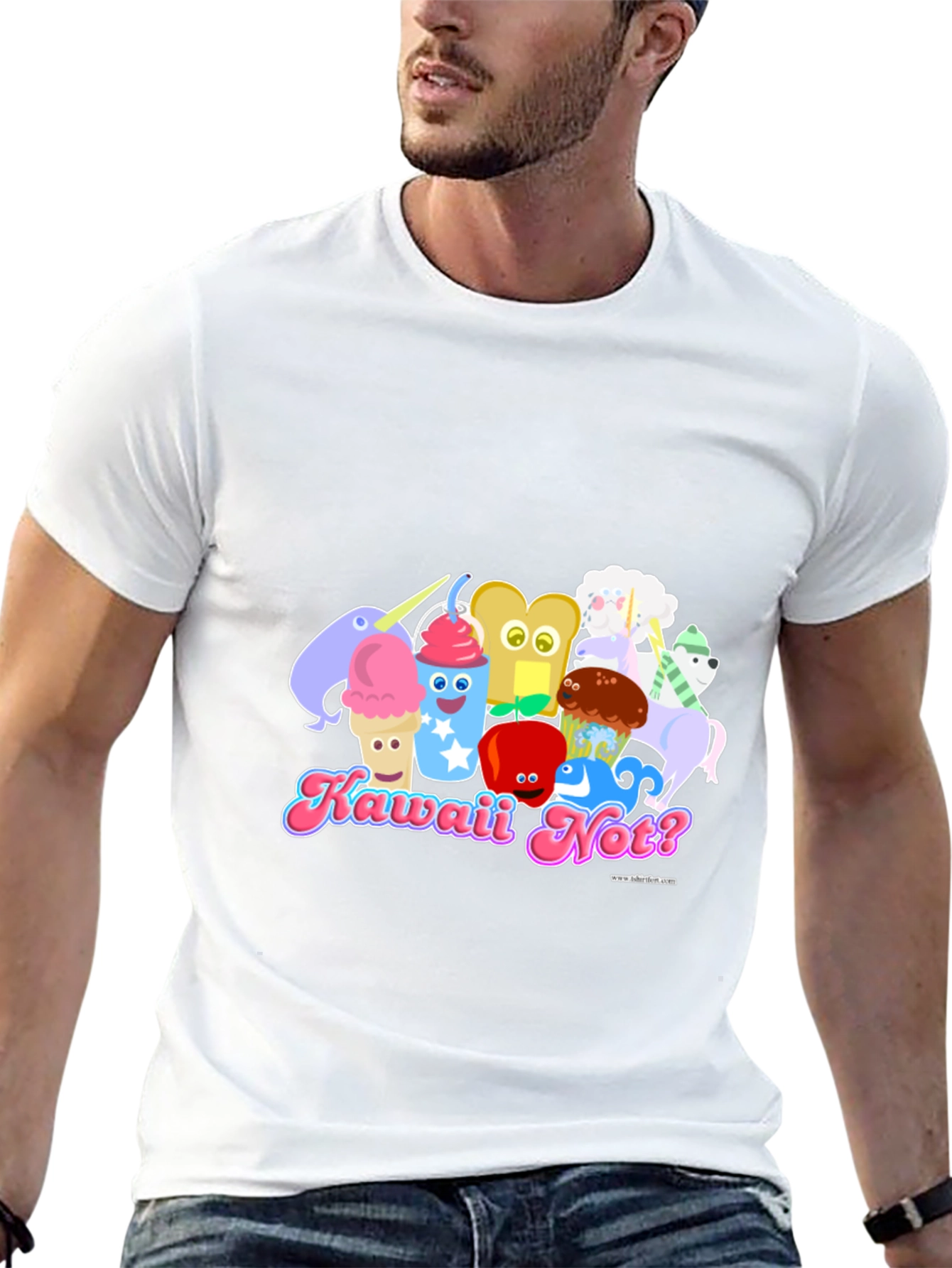 Kawaii Not? T-Shirt: Fun Unique Graphic Tee