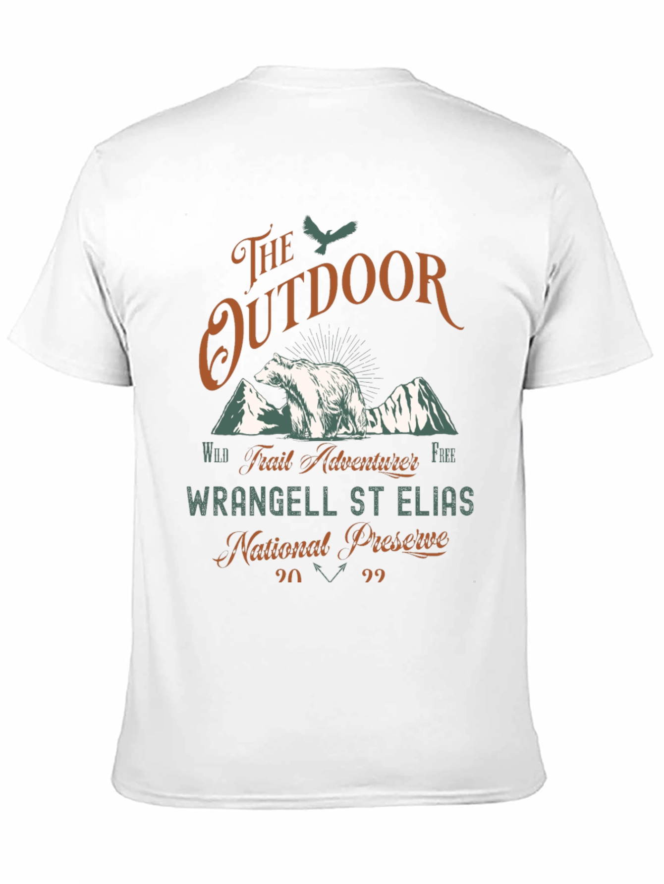 The Outdoor Wrangell St Elias National Preserve T-Shirt