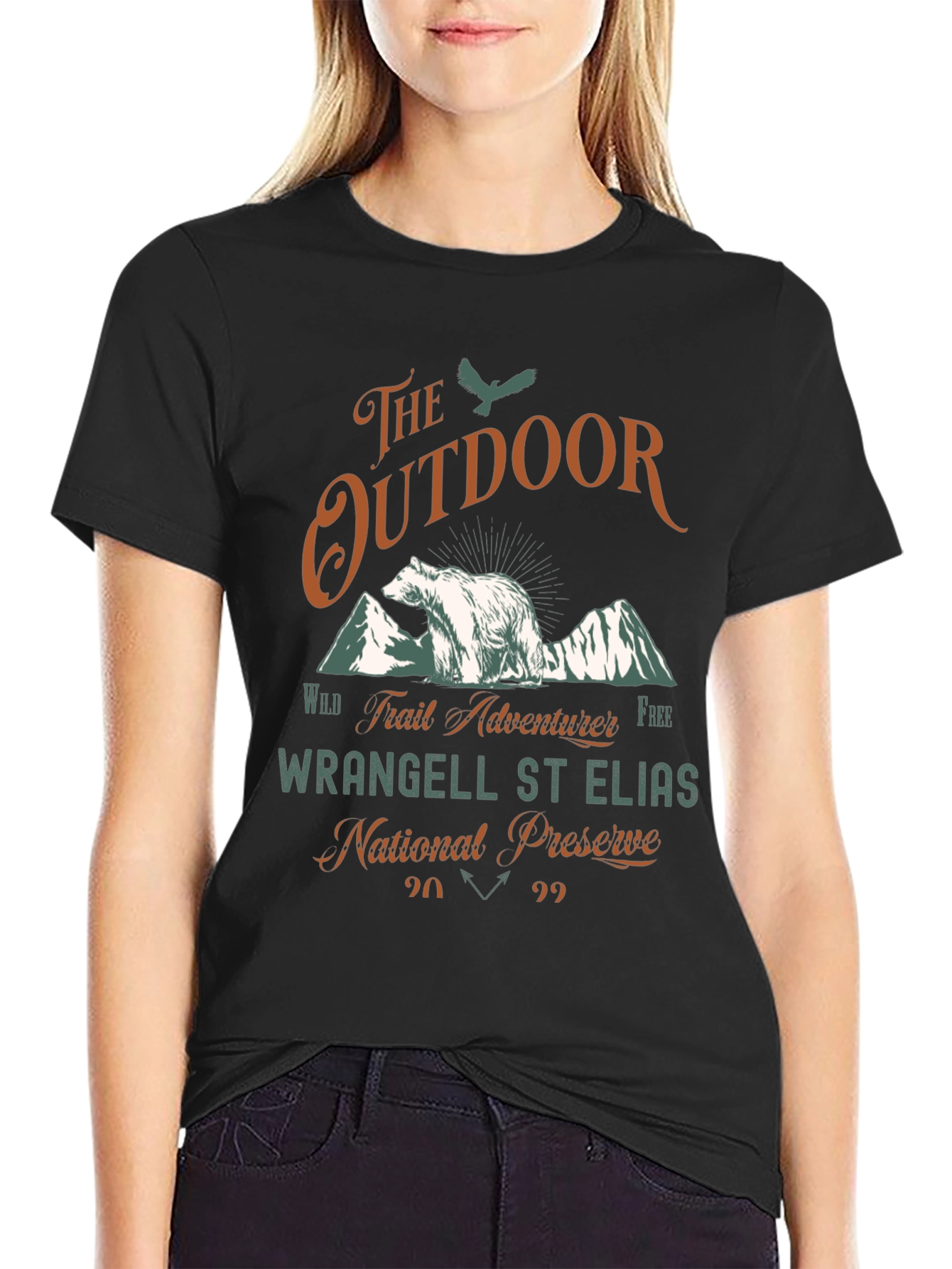 The Outdoor Wrangell St Elias National Preserve T-Shirt