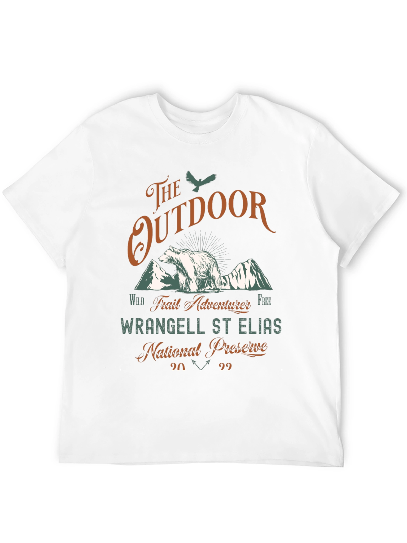 The Outdoor Wrangell St Elias National Preserve T-Shirt
