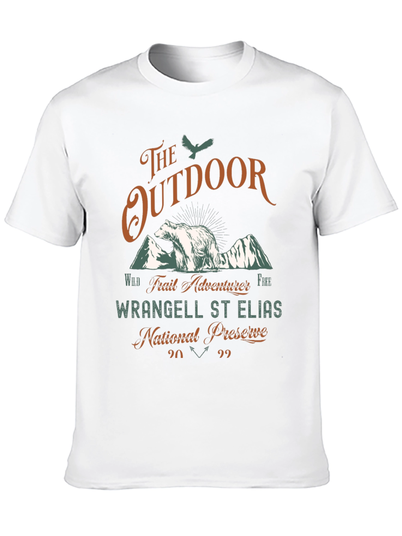 The Outdoor Wrangell St Elias National Preserve T-Shirt