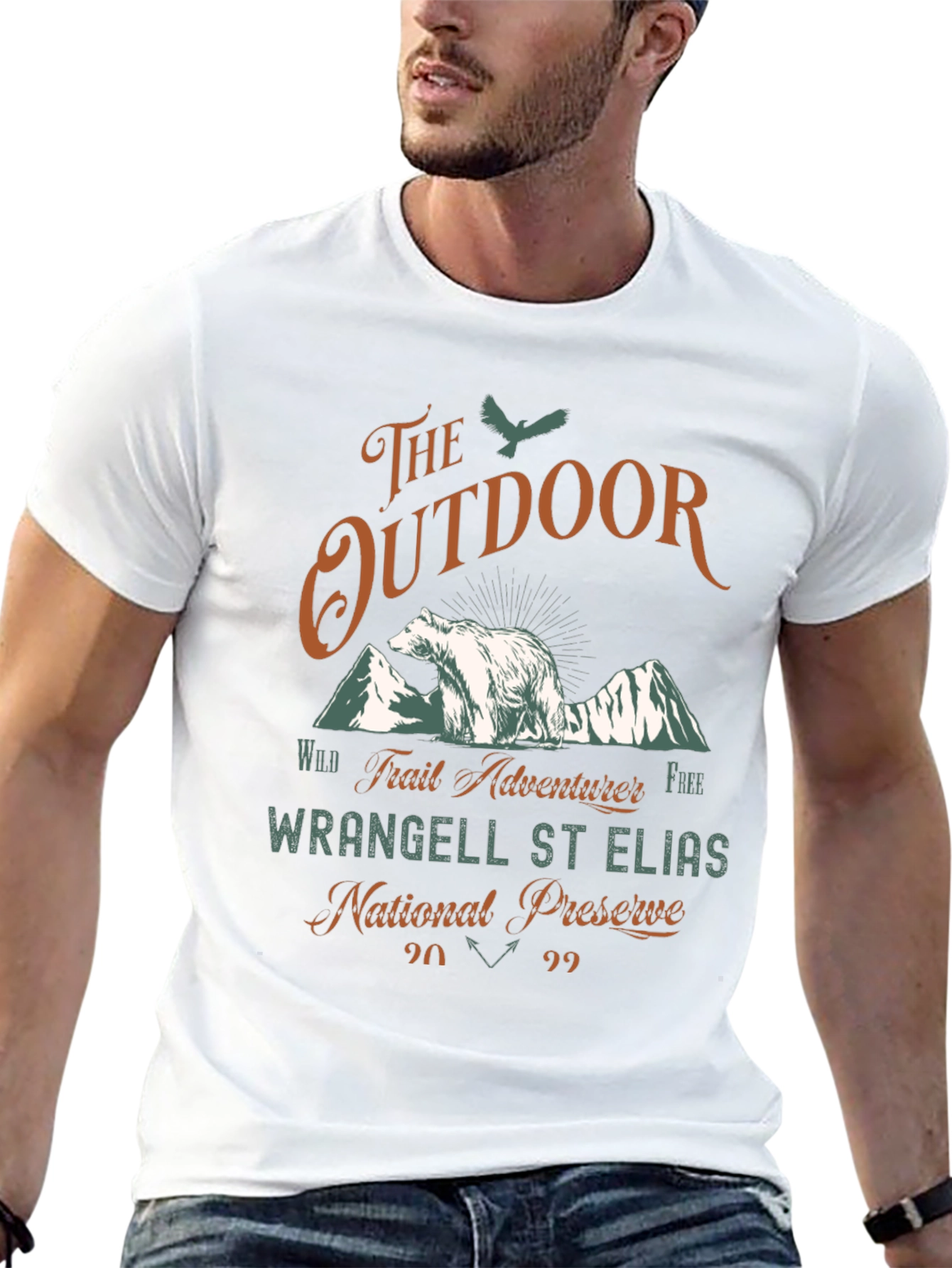 The Outdoor Wrangell St Elias National Preserve T-Shirt
