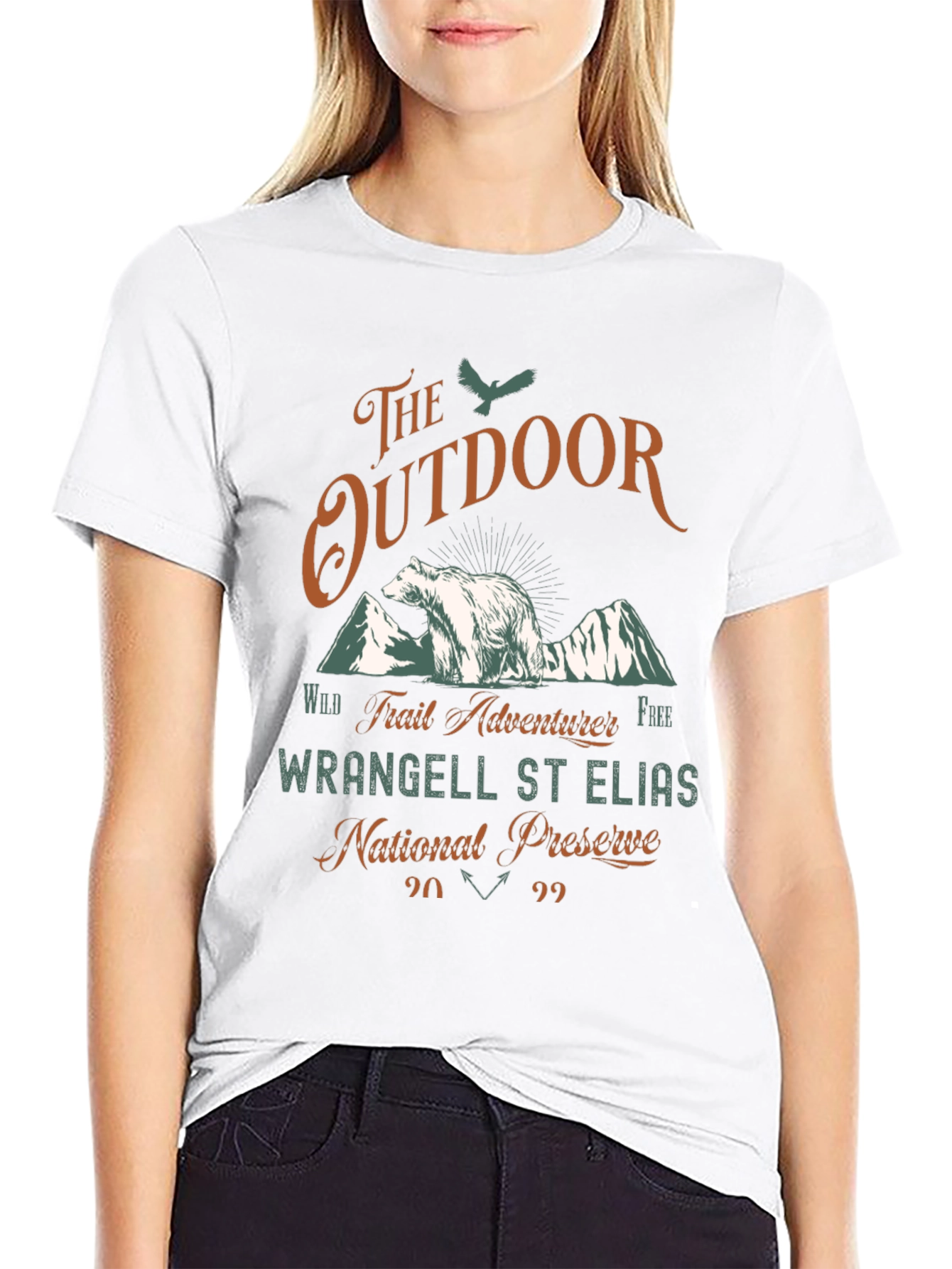 The Outdoor Wrangell St Elias National Preserve T-Shirt