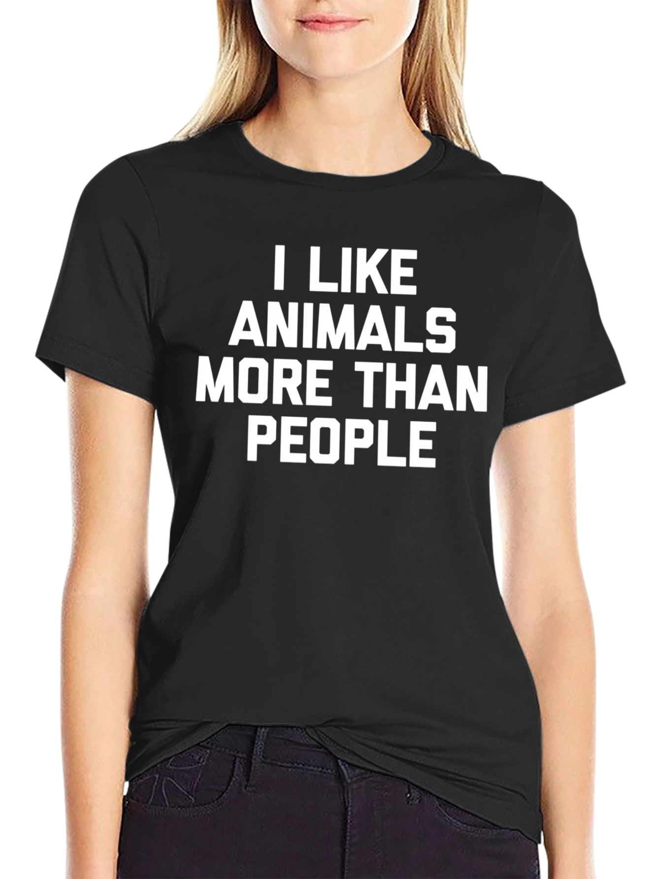 I Like Animals More Than People T-Shirt