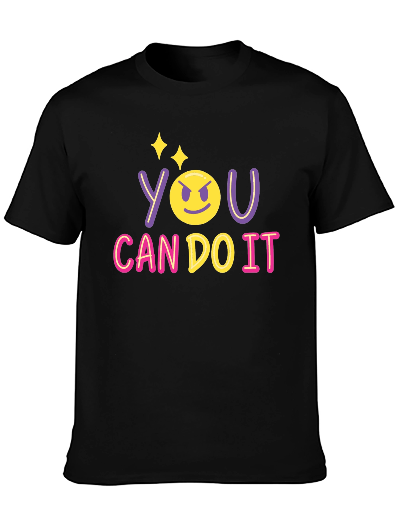 Motivational You Can Do It Graphic Tee