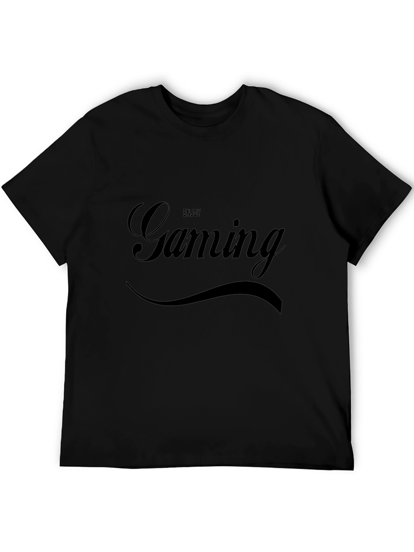 Enjoy Gaming T-Shirt - Classic Black Tee