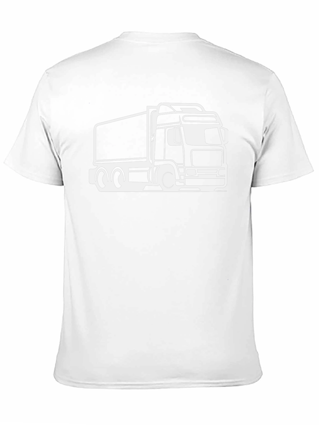 Truck Graphic Tee - Black Cotton Blend