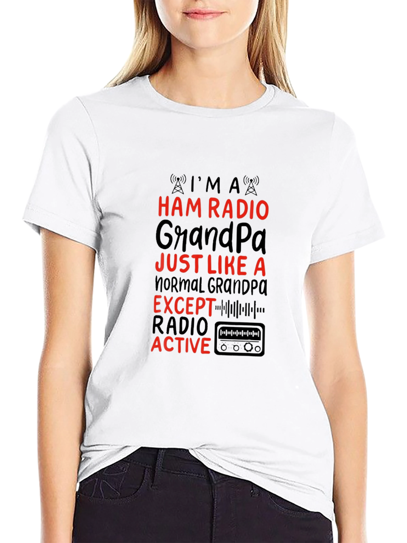 Ham Radio Grandpa T-Shirt - Active Grandpa Gift