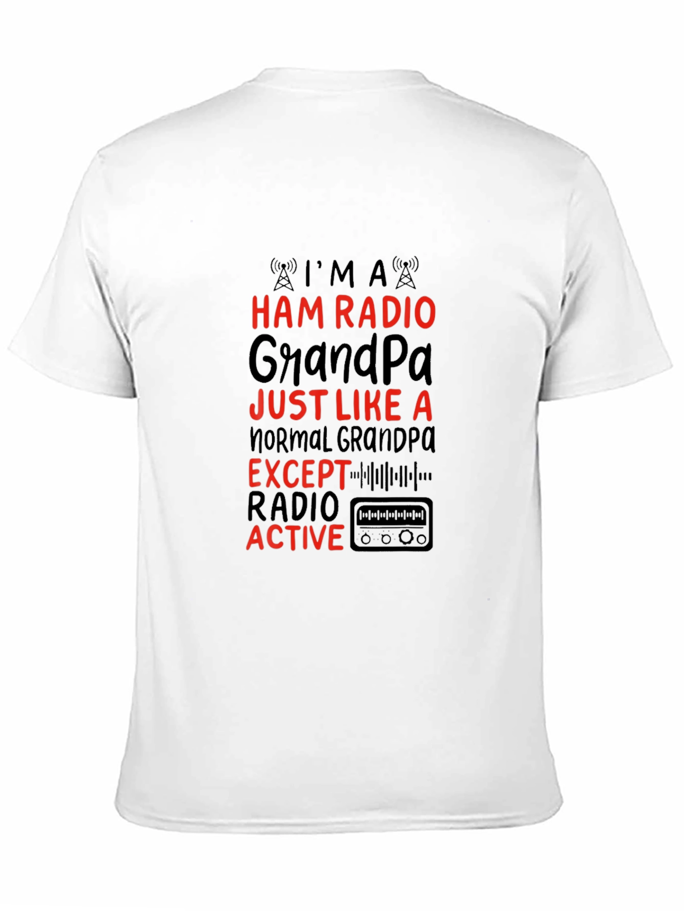 Ham Radio Grandpa T-Shirt - Active Grandpa Gift