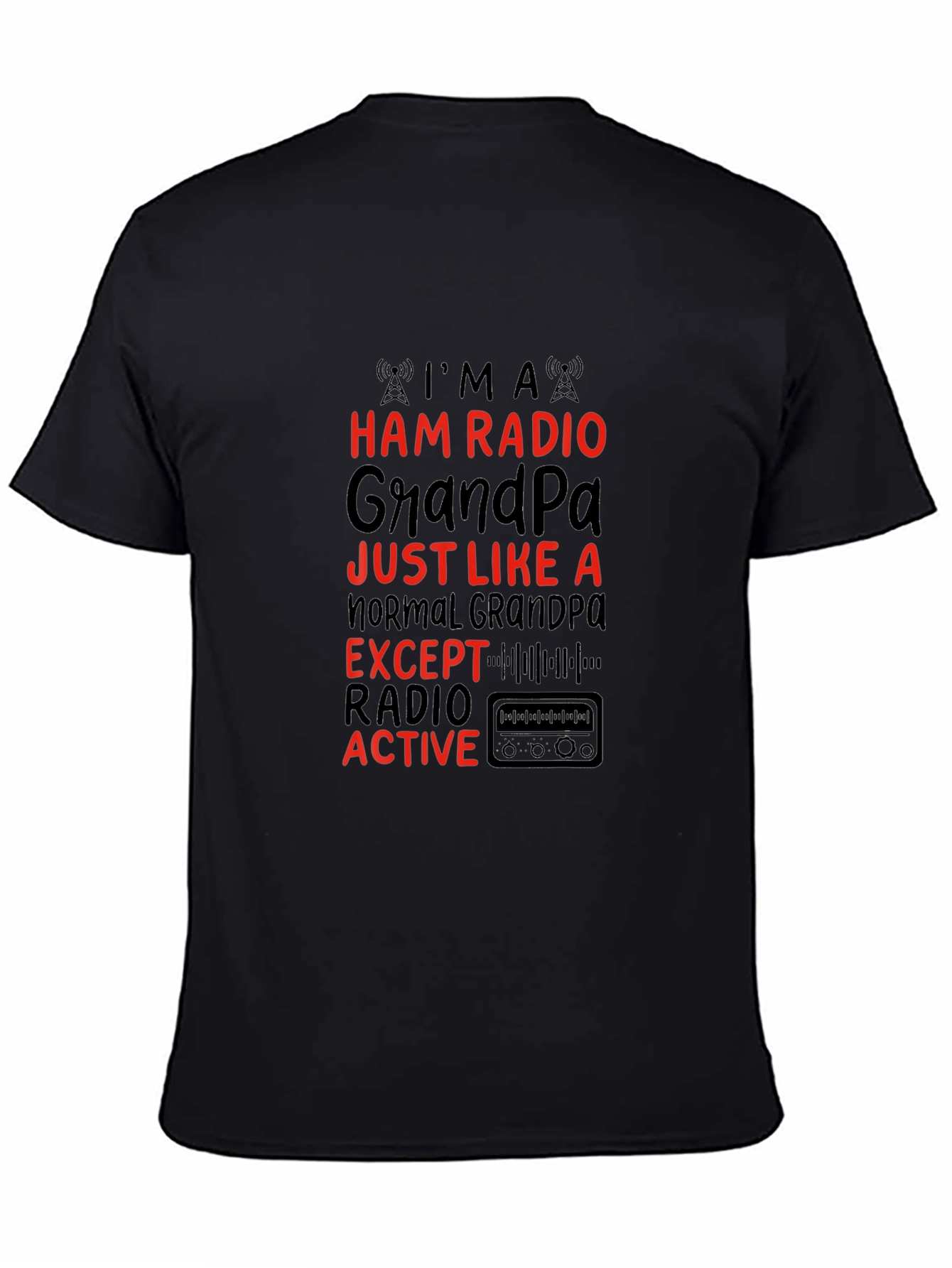 Ham Radio Grandpa T-Shirt - Active Grandpa Gift