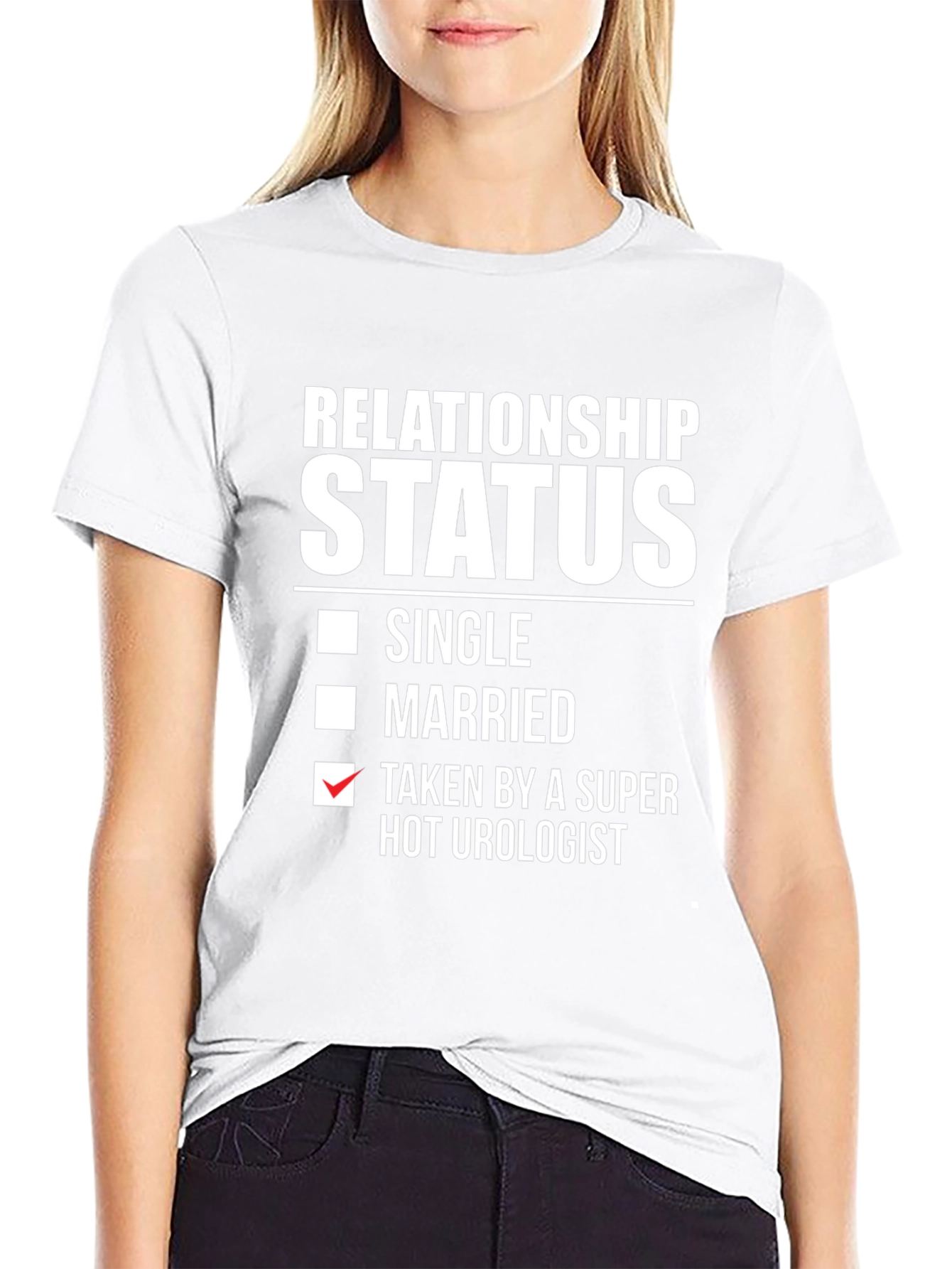 Relationship Status Taken Hot Urologist Graphic Tee