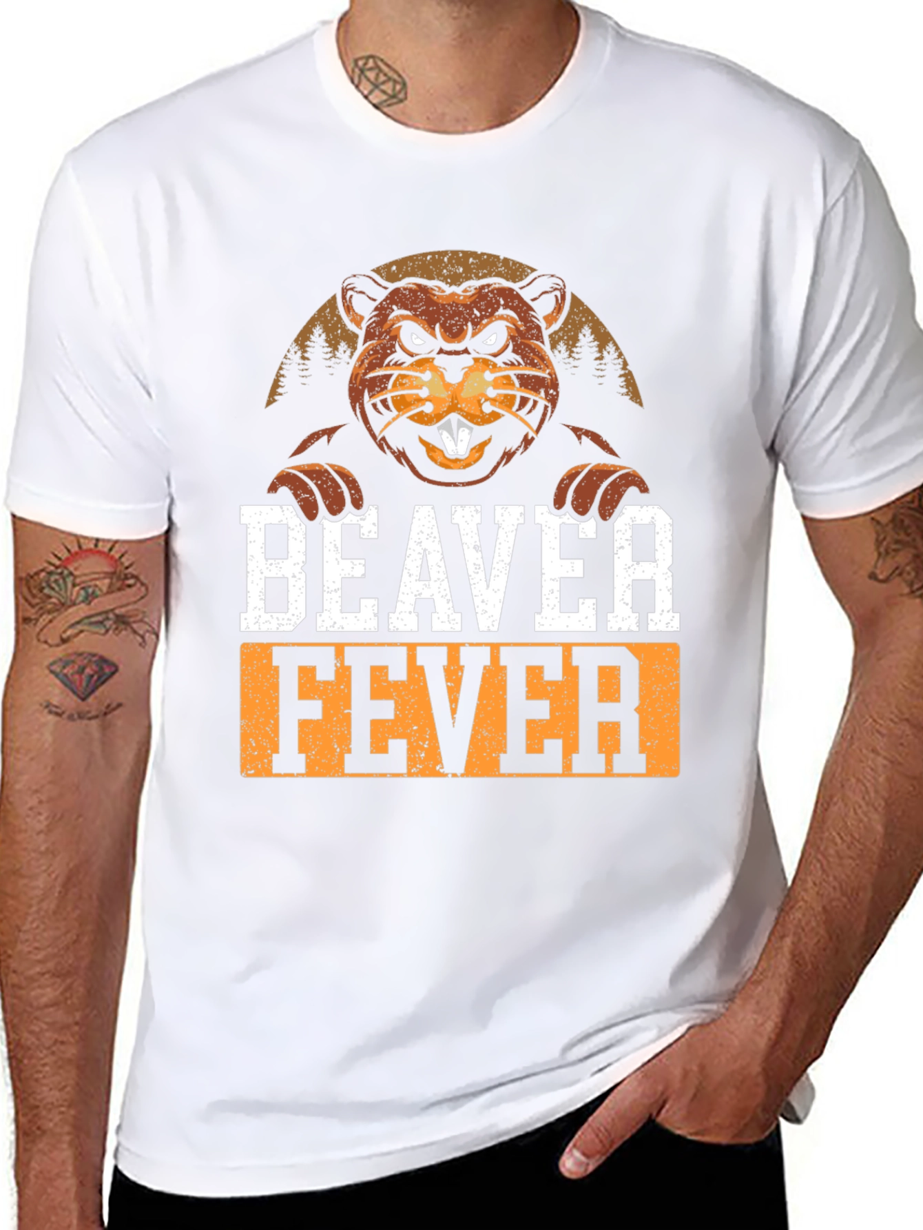 Beaver Fever Graphic Tee - Funny Animal T-Shirt