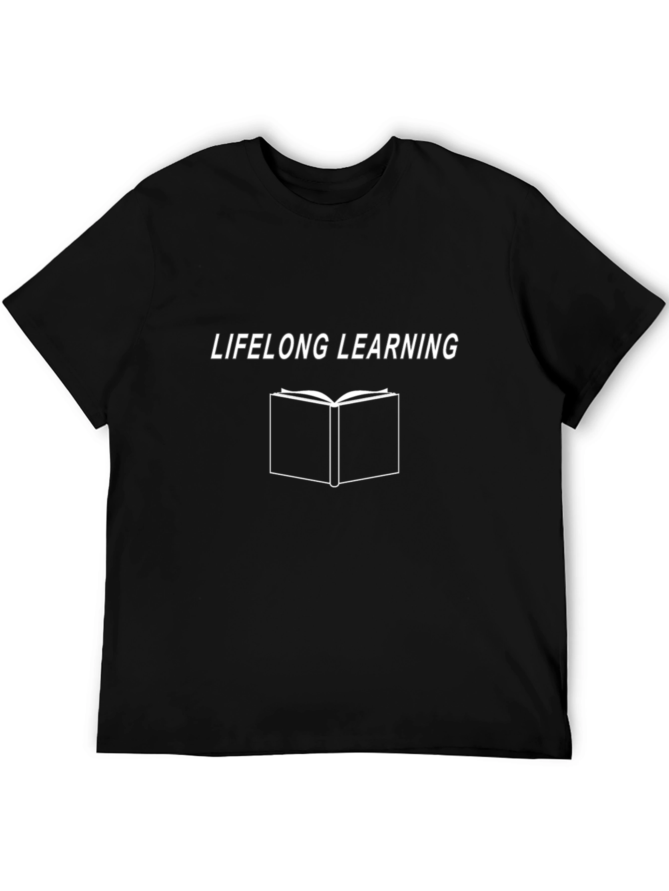 Lifelong Learning Black T-Shirt