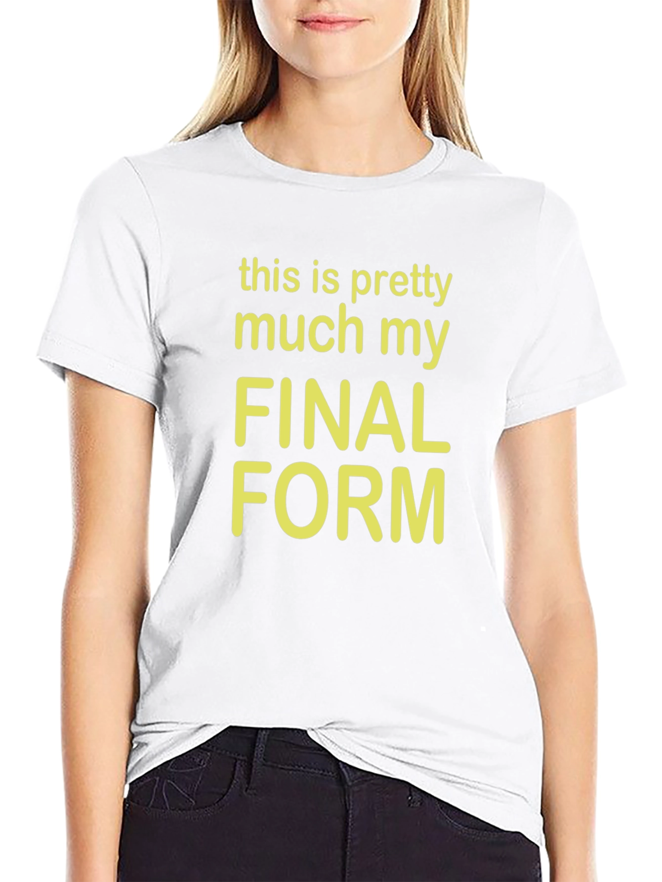 Final Form Graphic Tee - Funny Novelty T-Shirt