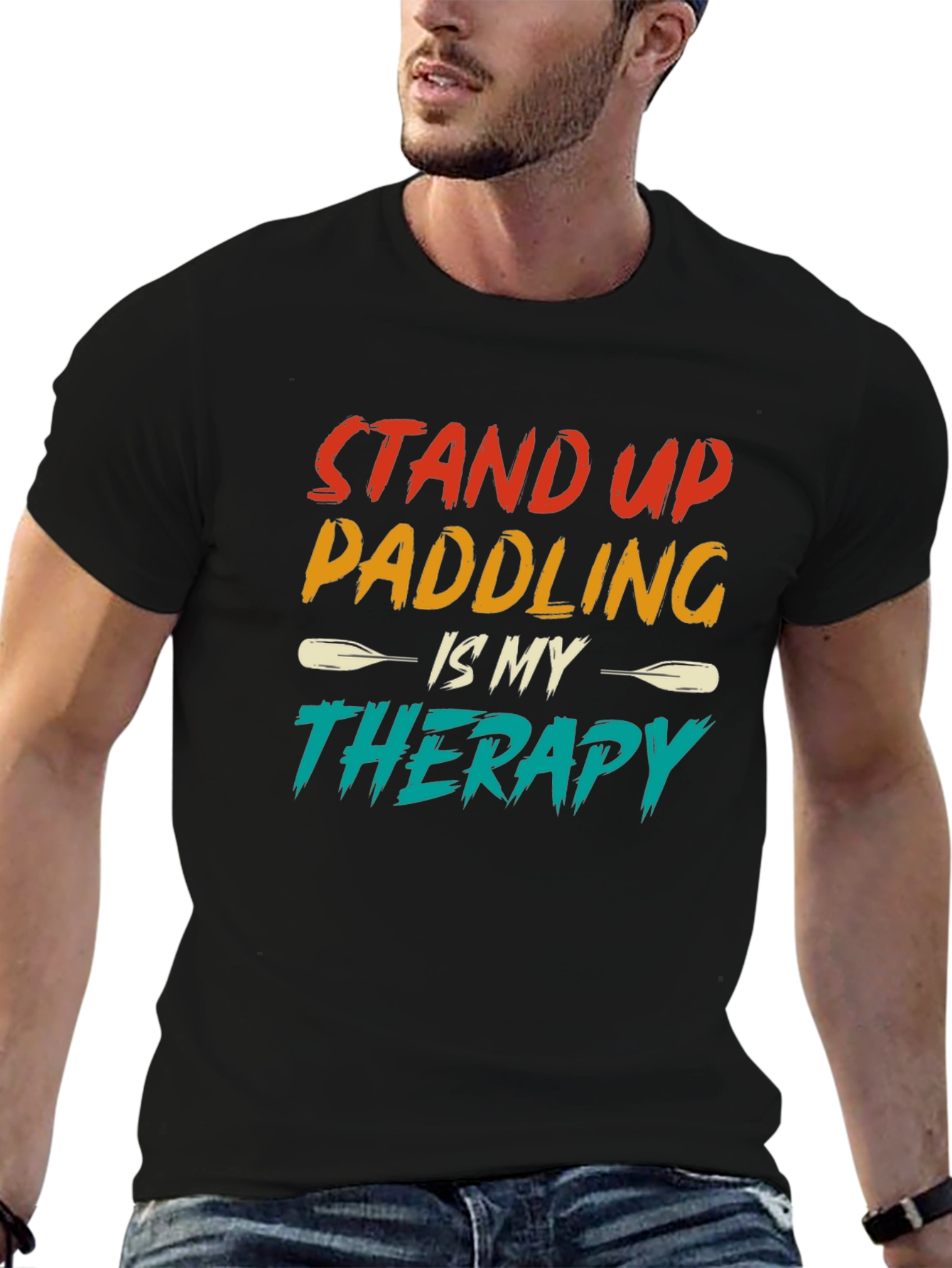 Stand Up Paddling Therapy Tee