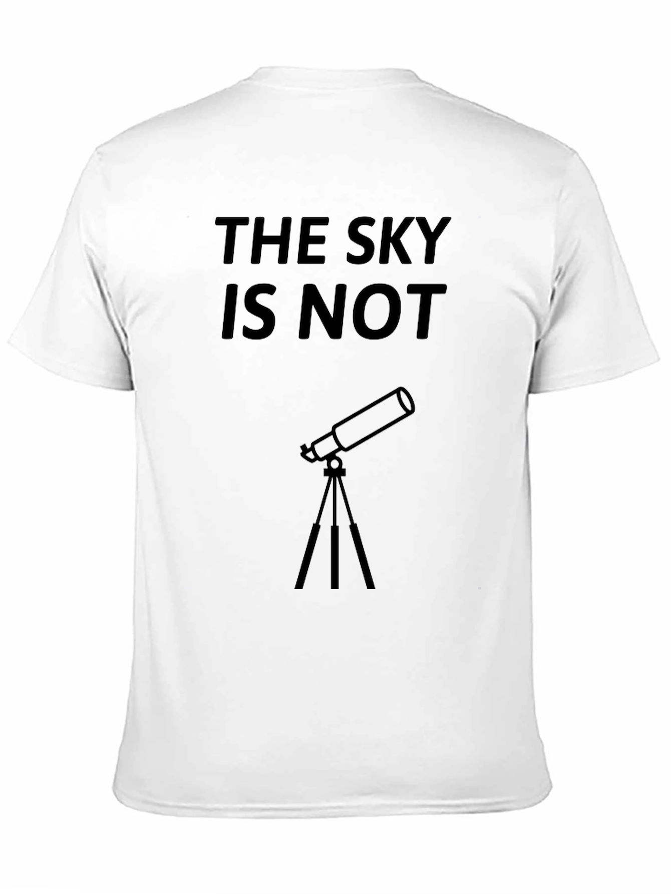 The Sky Is Not Telescope Graphic Tee