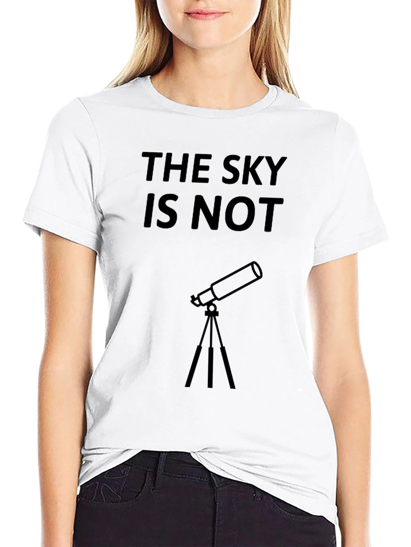 The Sky Is Not Telescope Graphic Tee