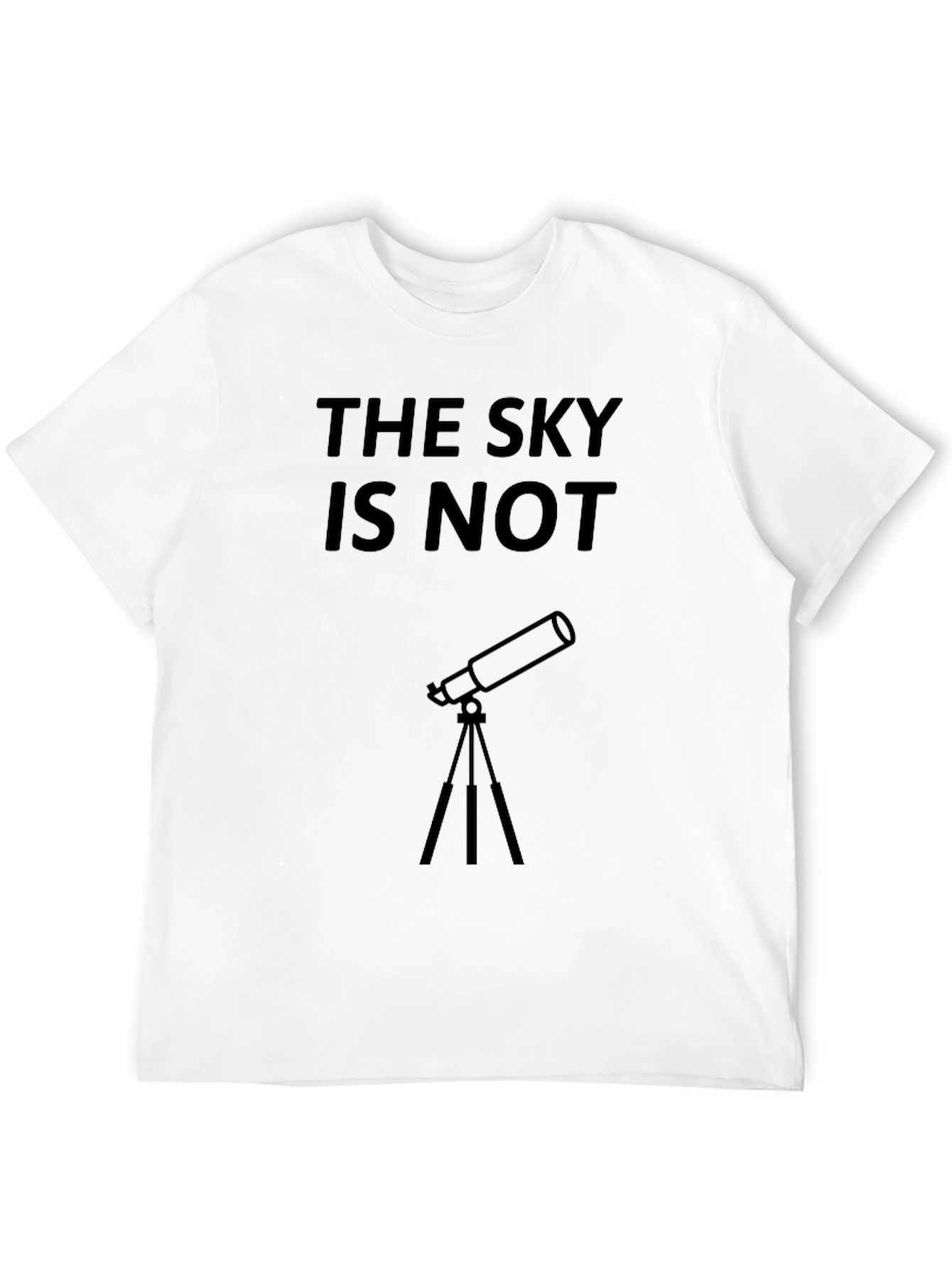 The Sky Is Not Telescope Graphic Tee