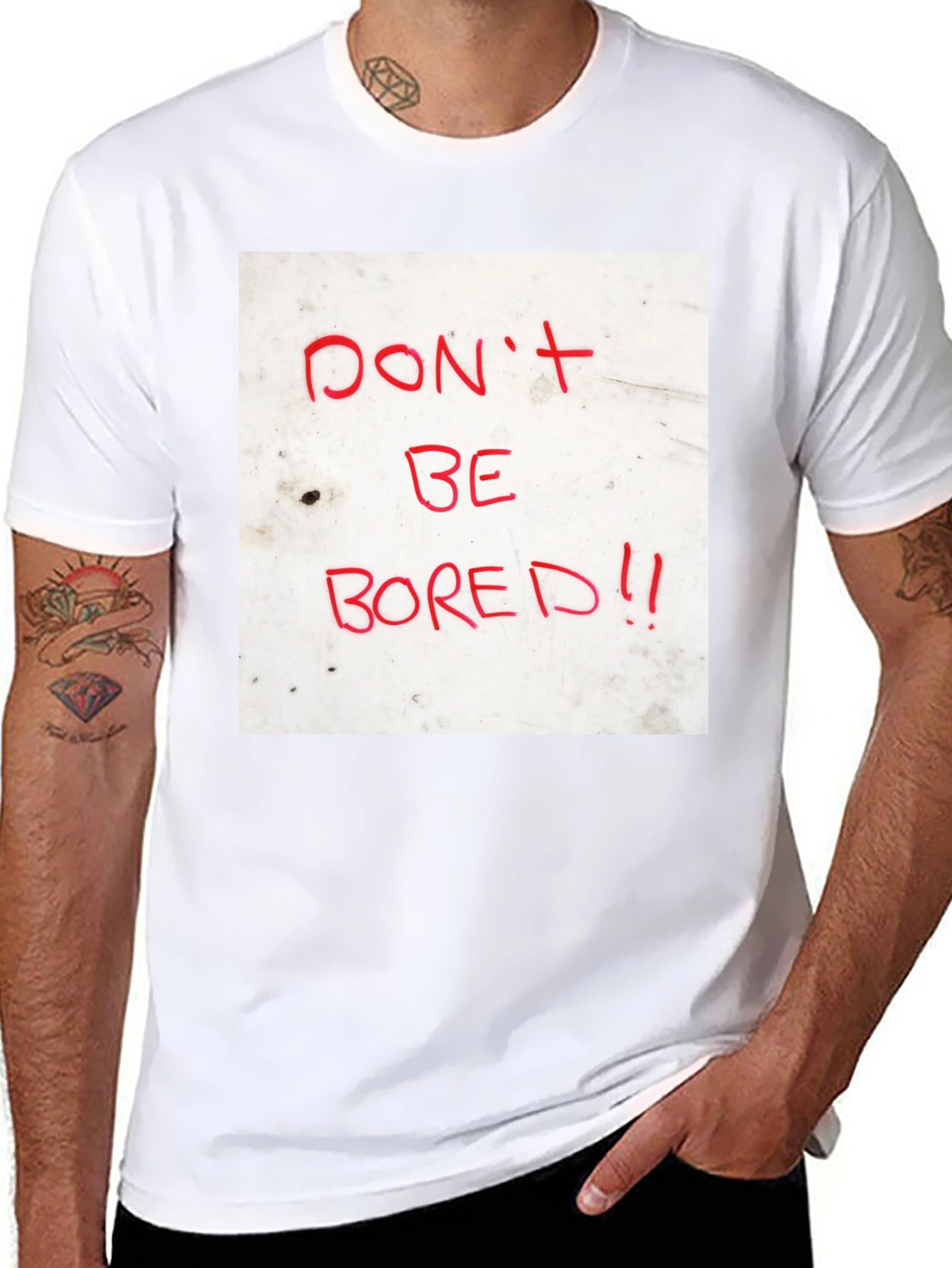Dont Be Bored Black T-Shirt
