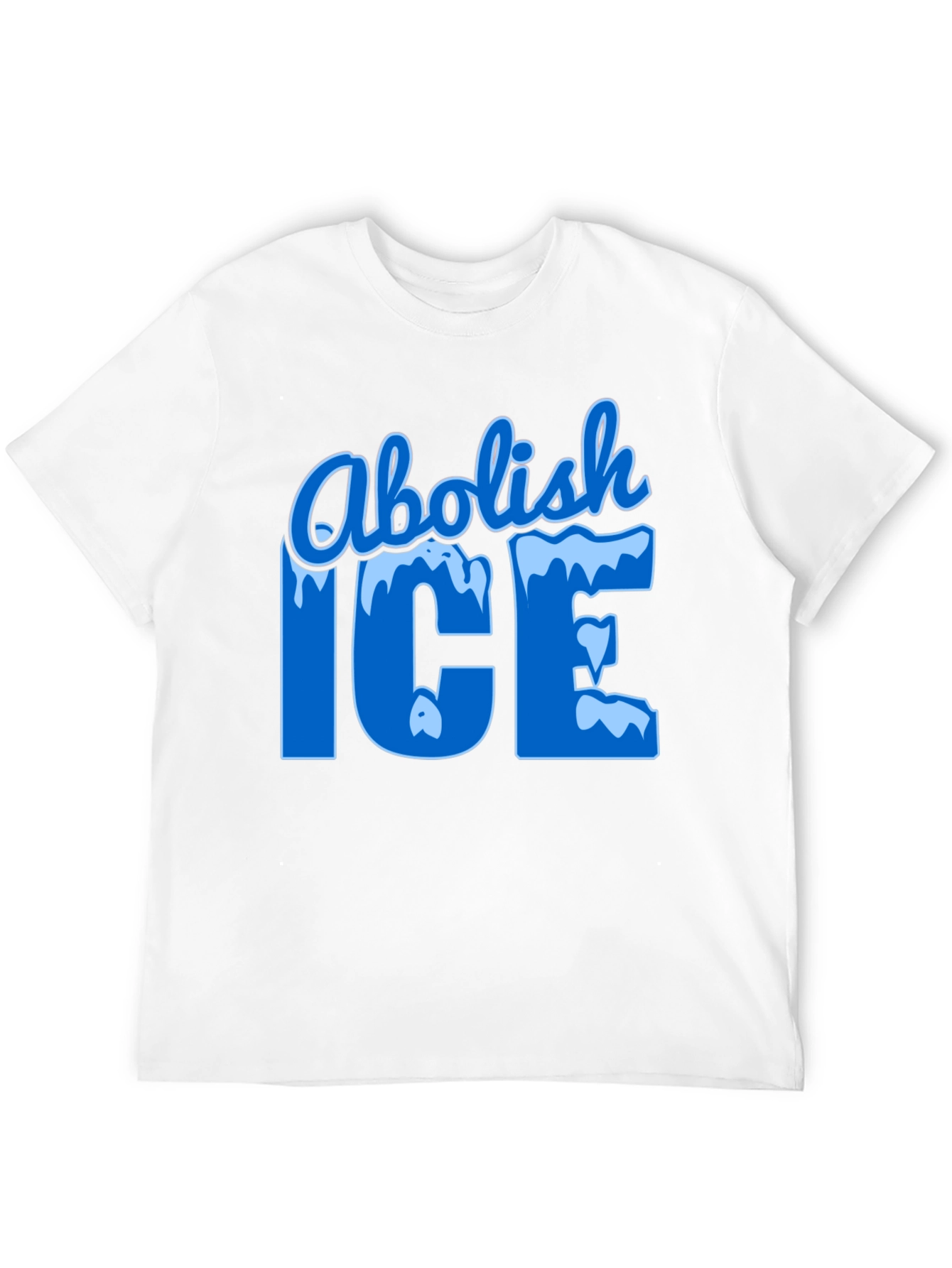 Abolish ICE Black Graphic T-Shirt