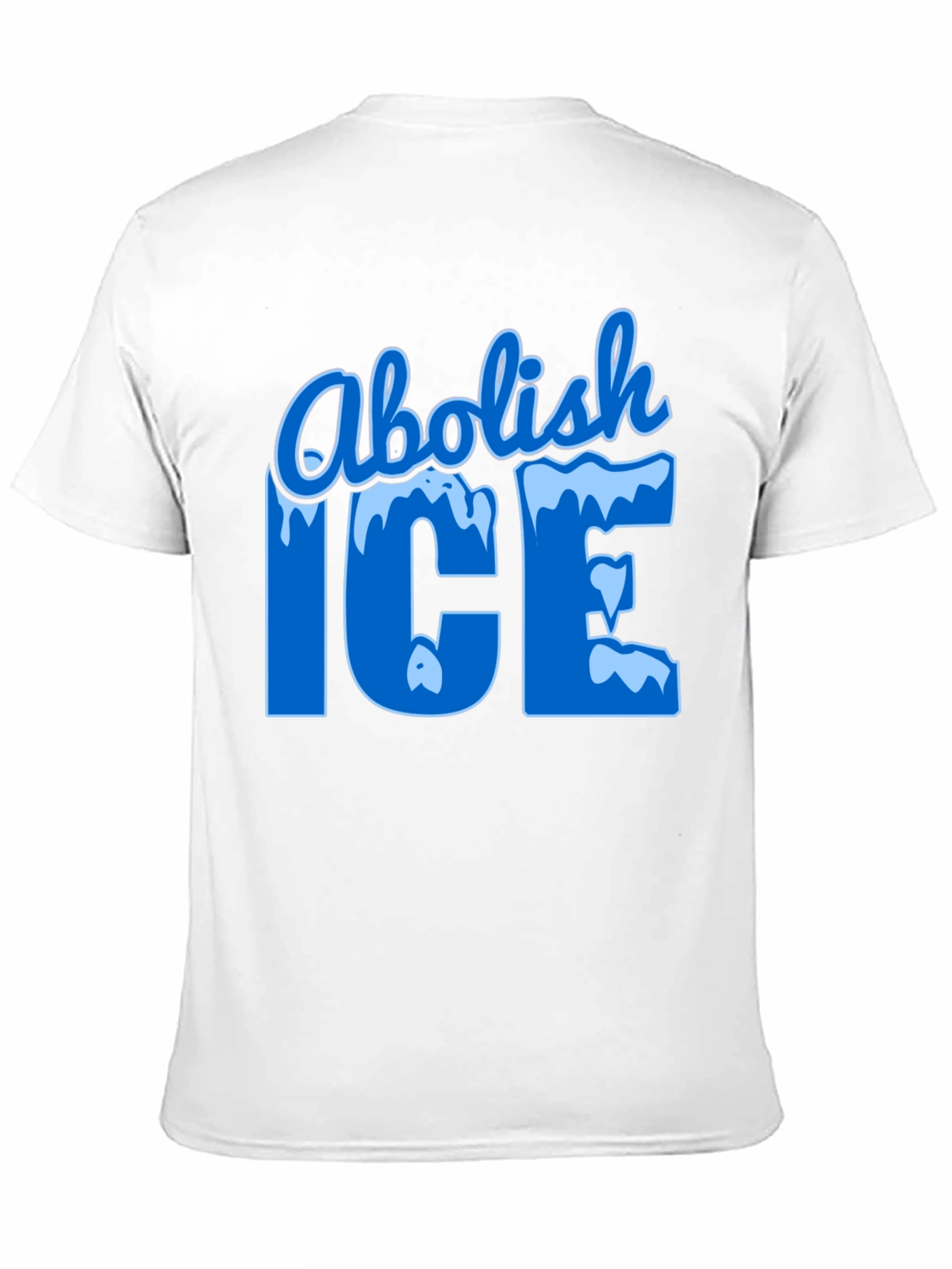 Abolish ICE Black Graphic T-Shirt
