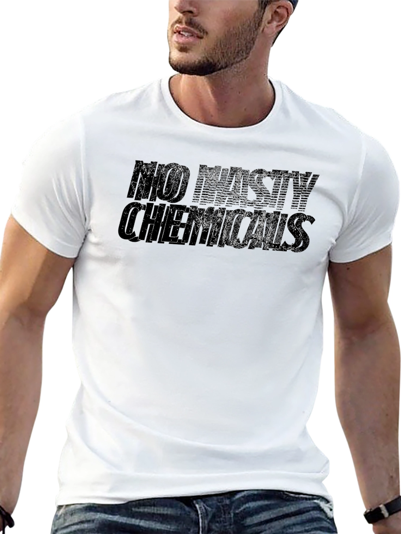 No Nasty Chemicals Graphic Tee - Black