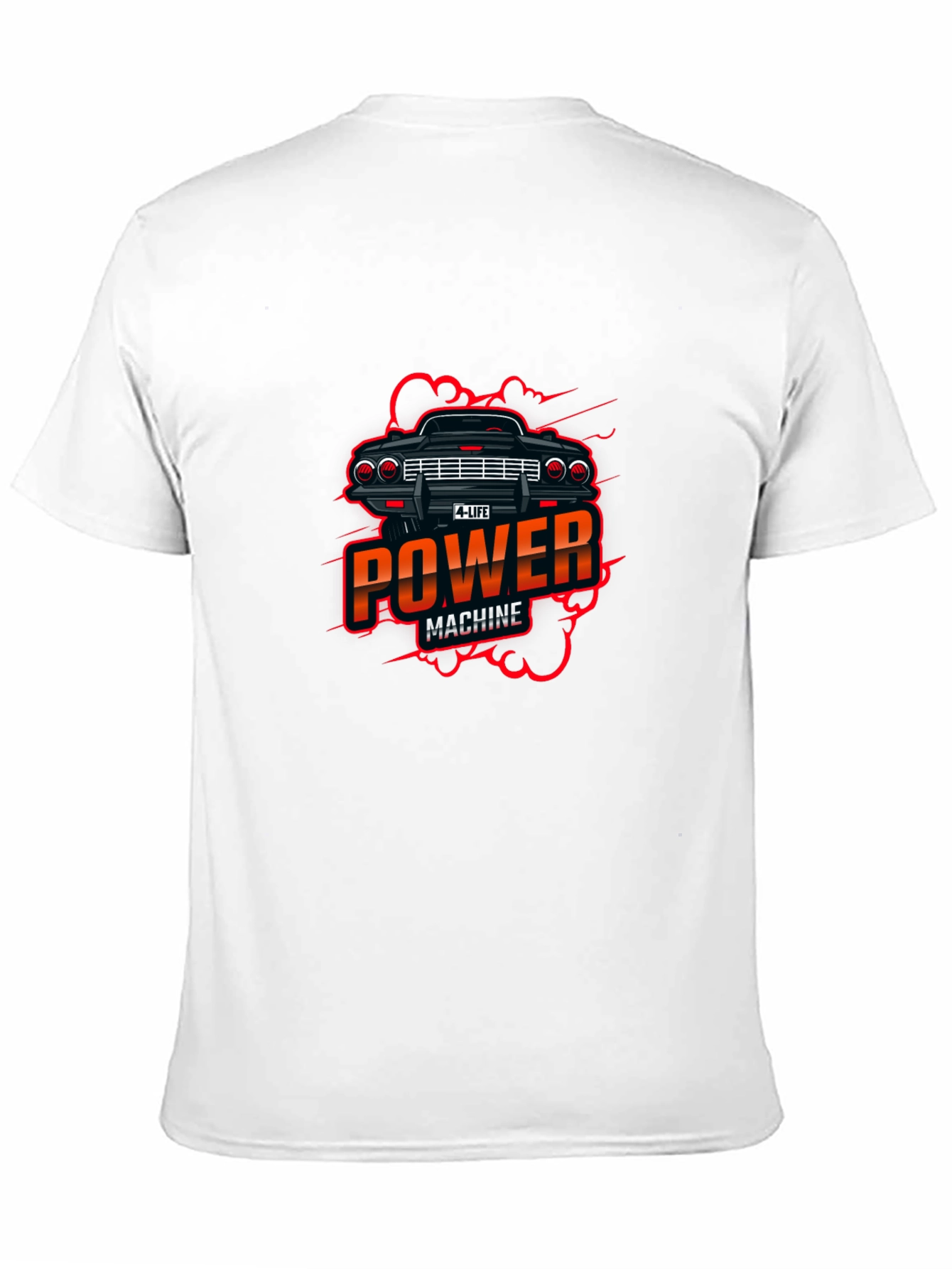 Power Machine Graphic Black T-Shirt