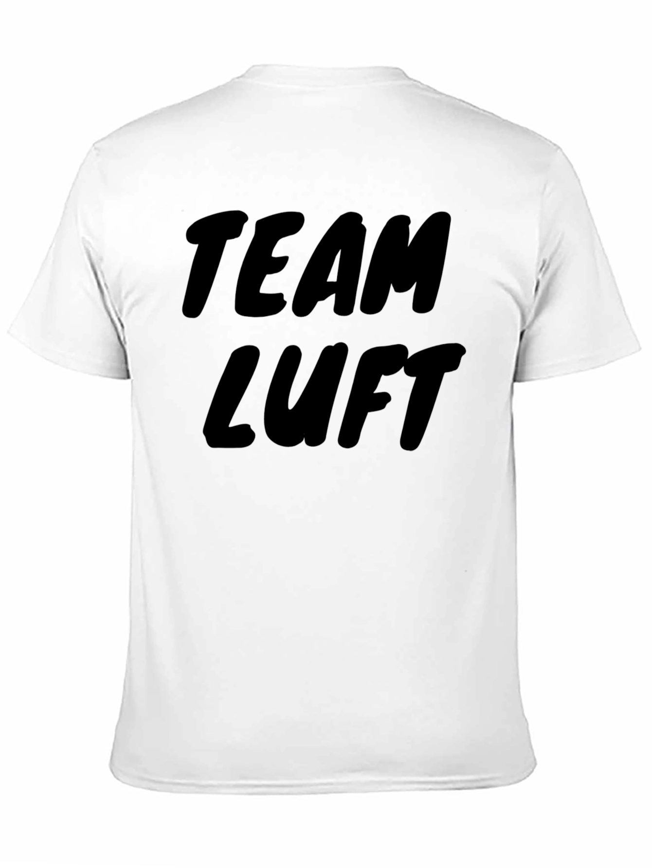 Team Luft Black Graphic T-Shirt