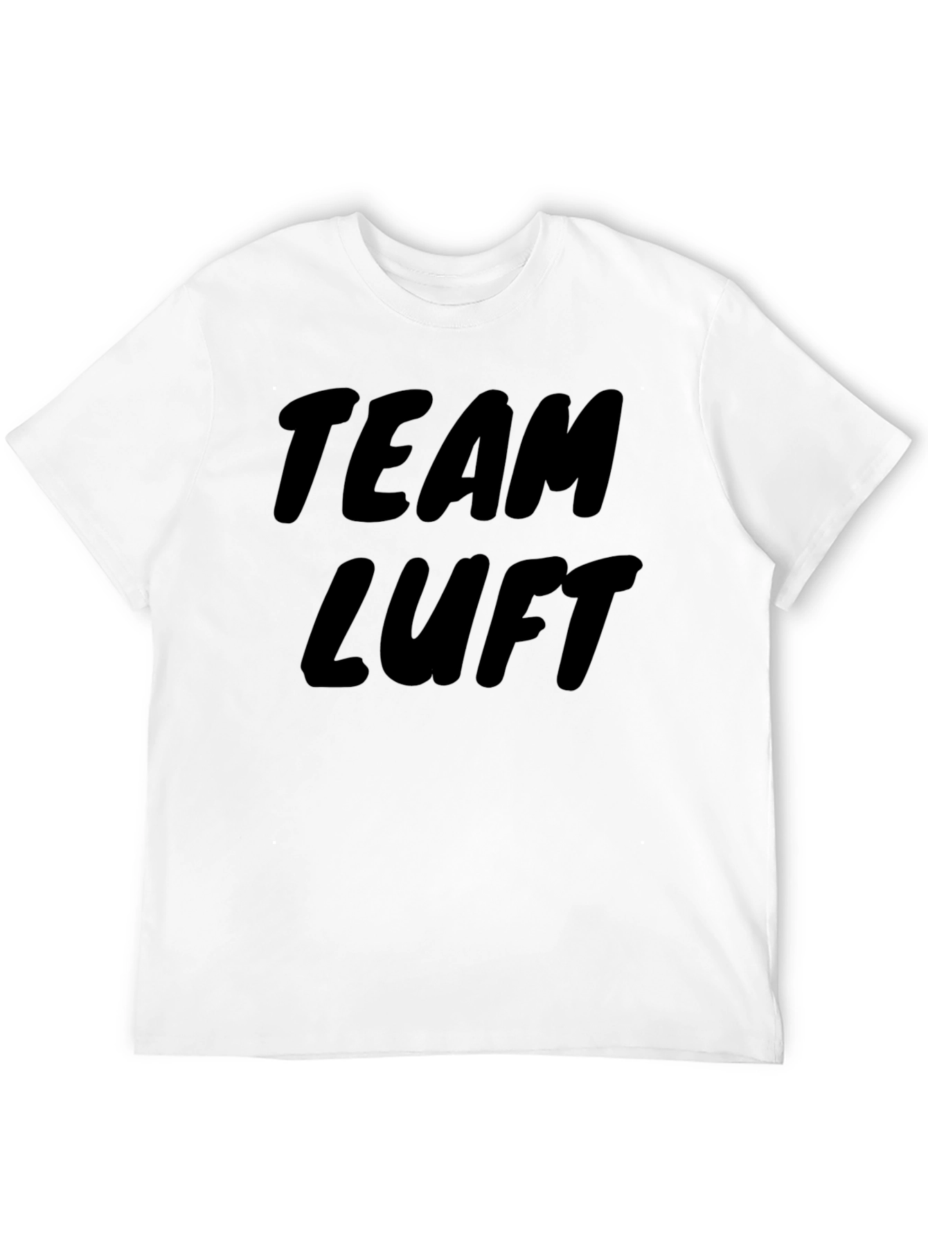 Team Luft Black Graphic T-Shirt