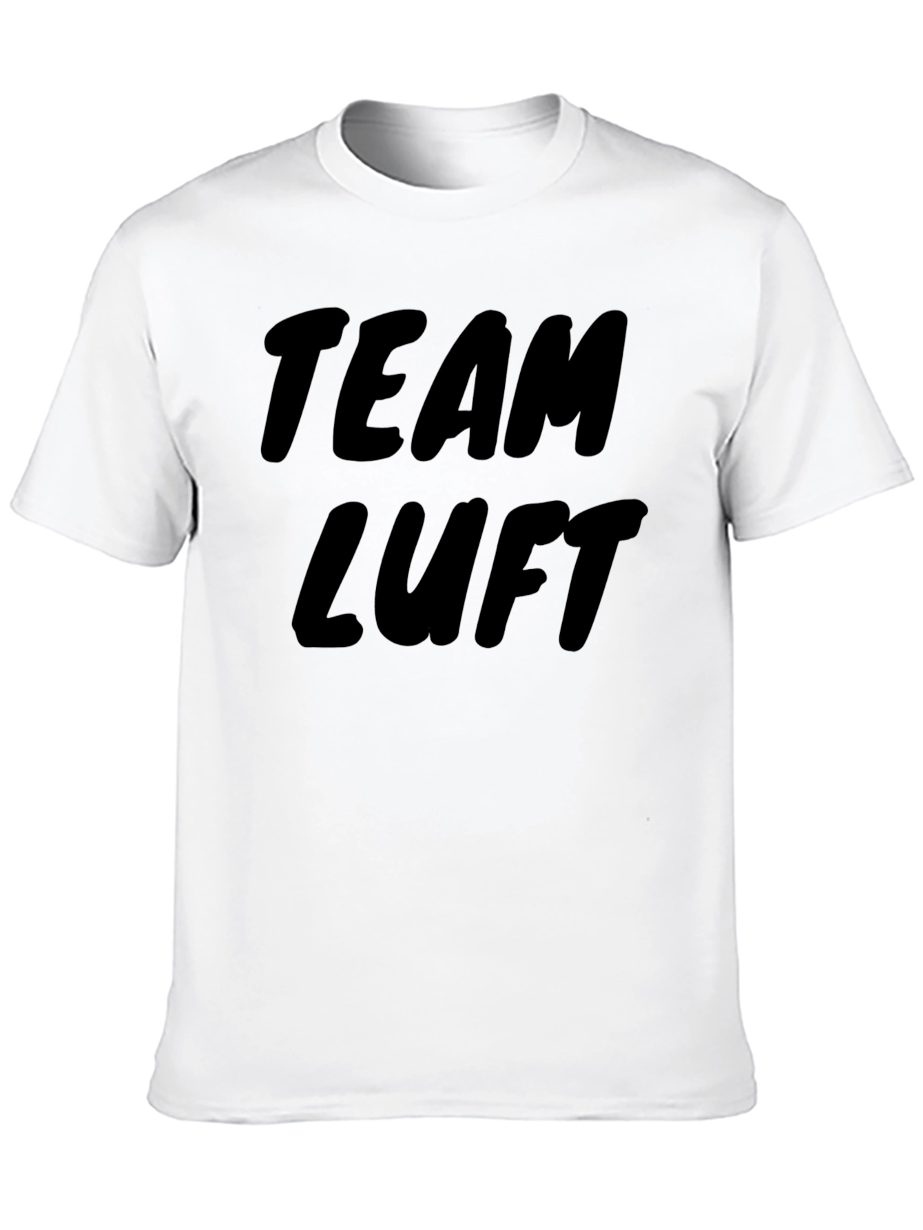 Team Luft Black Graphic T-Shirt