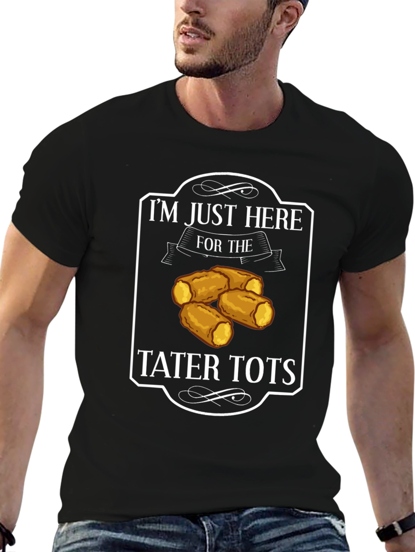 Tater Tots Graphic Tee - Funny Foodie Shirt