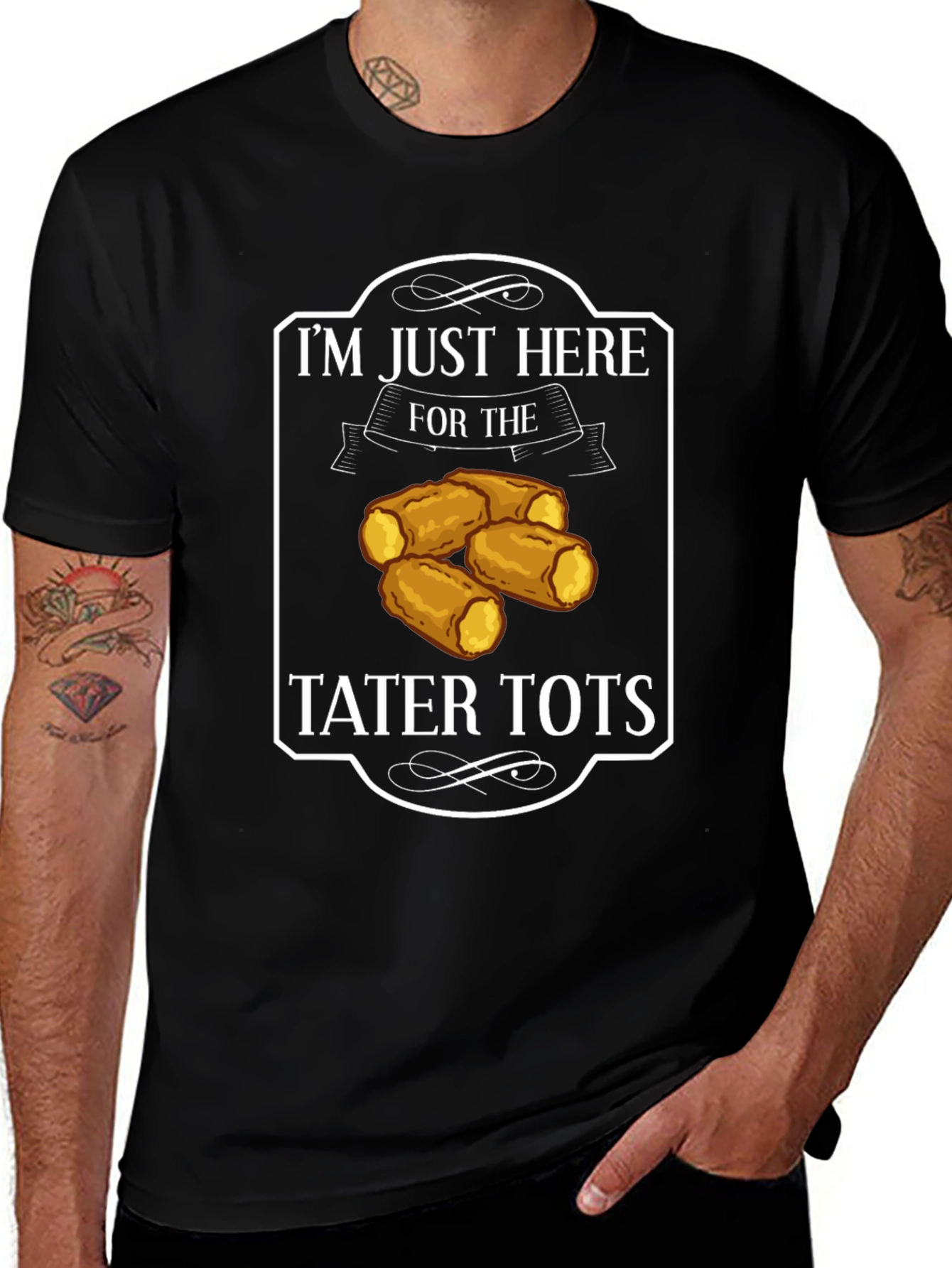 Tater Tots Graphic Tee - Funny Foodie Shirt