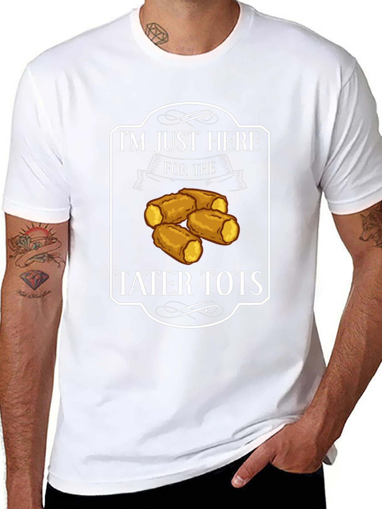 Tater Tots Graphic Tee - Funny Foodie Shirt