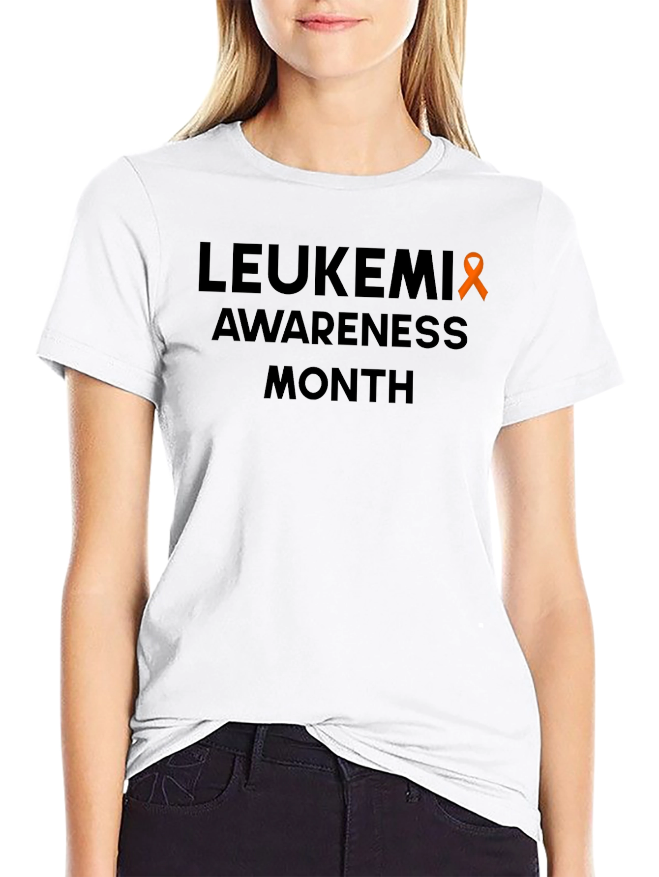 Leukemia Awareness Month Black T-Shirt