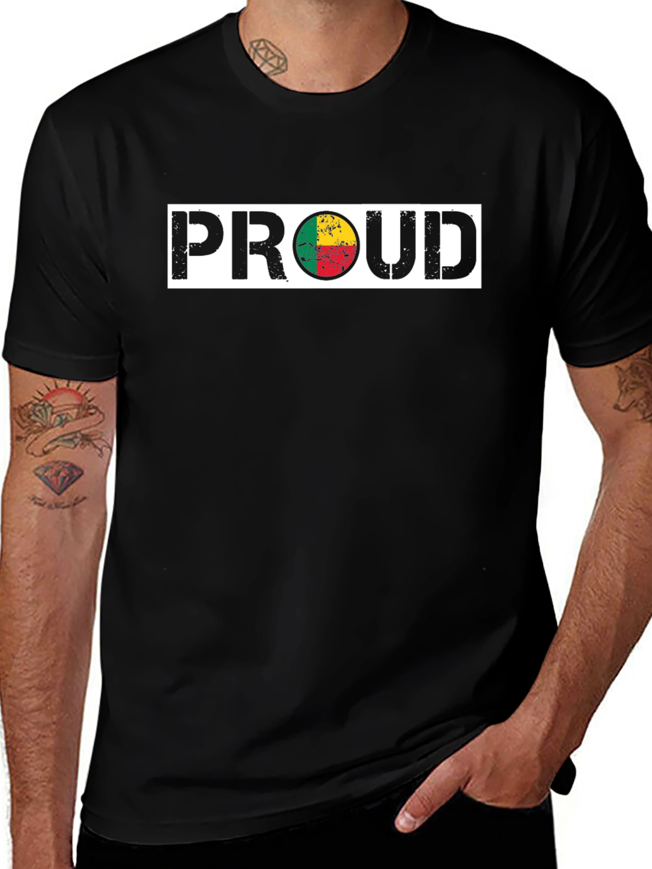 Benin Flag Proud T-Shirt