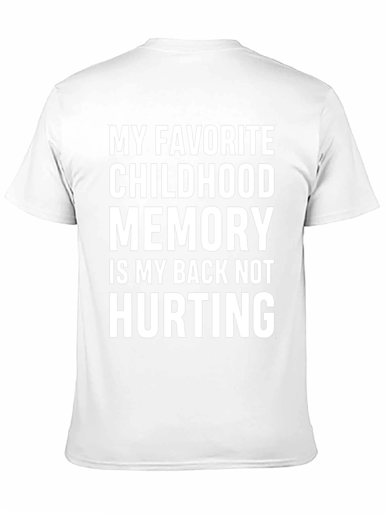 Funny Back Pain Relief T-Shirt
