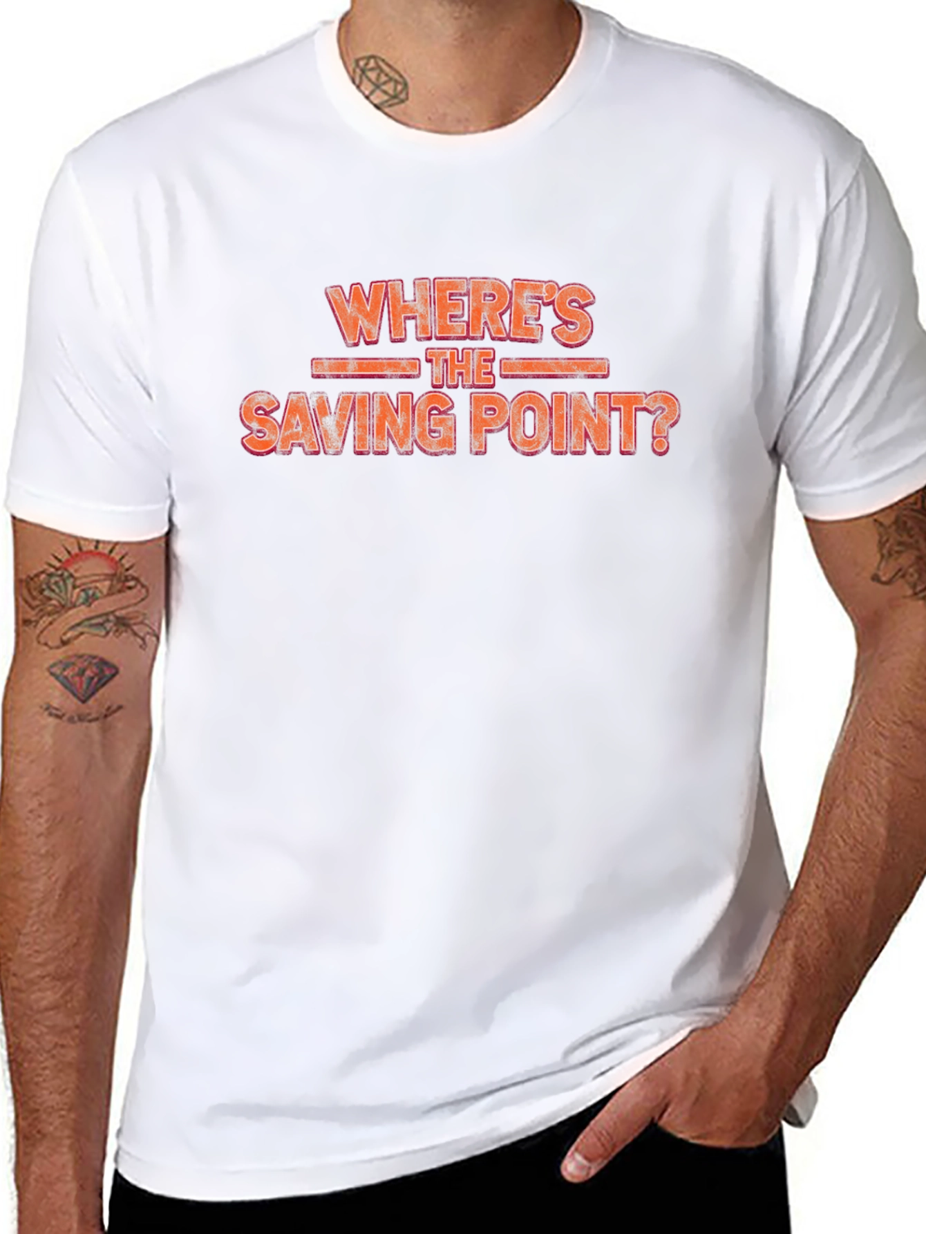 Wheres the Saving Point? Graphic Tee