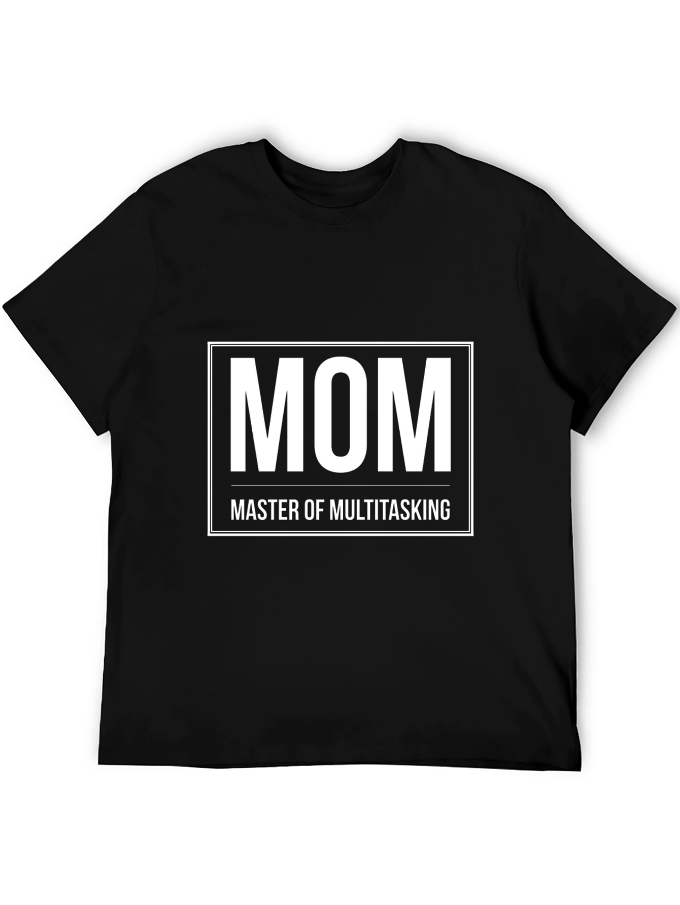 Mom Master of Multitasking T-Shirt - Black