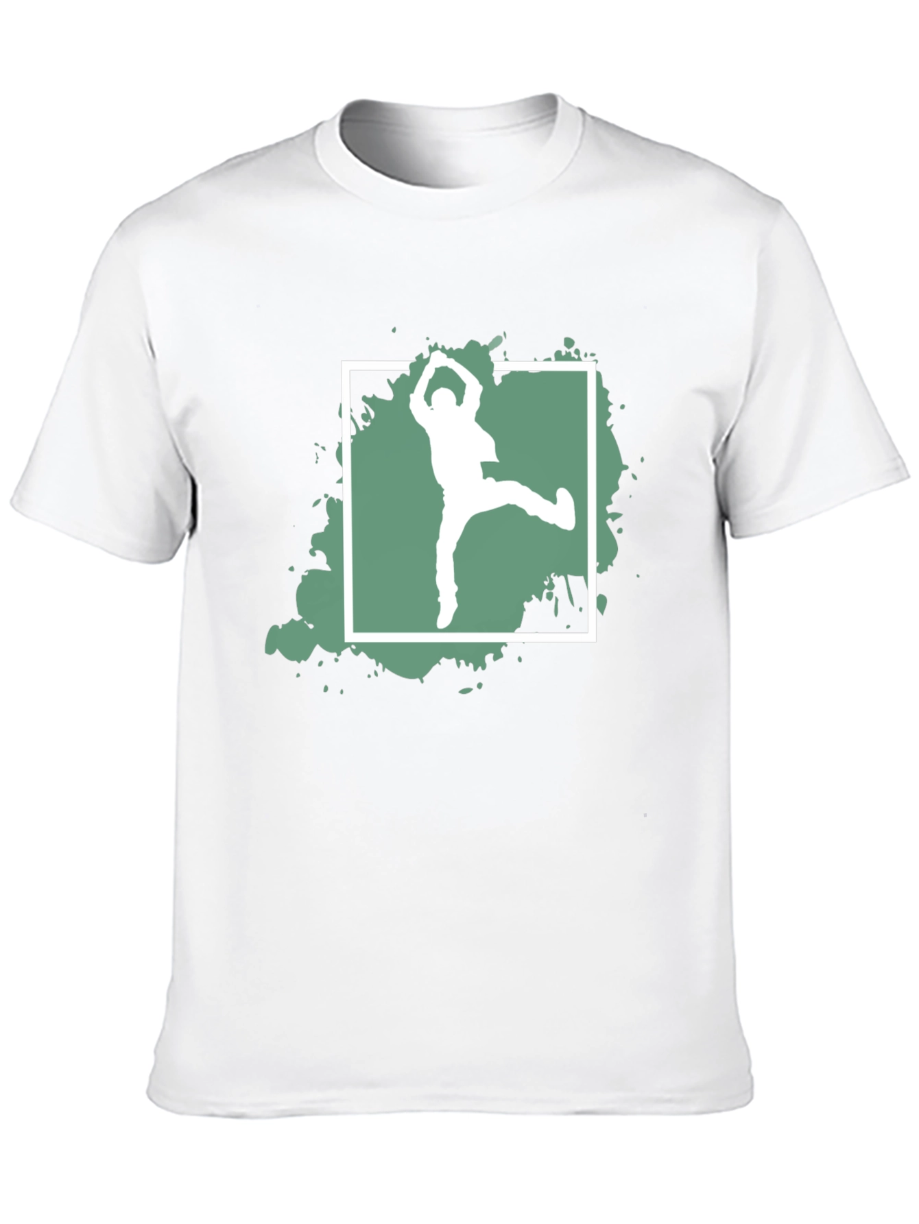 Dance Silhouette Graphic Tee - Black