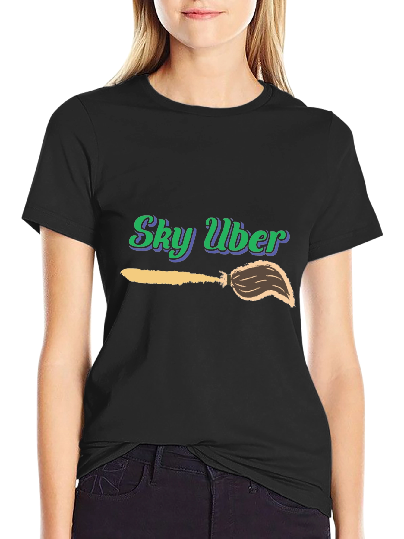 Sky Uber Graphic T-Shirt