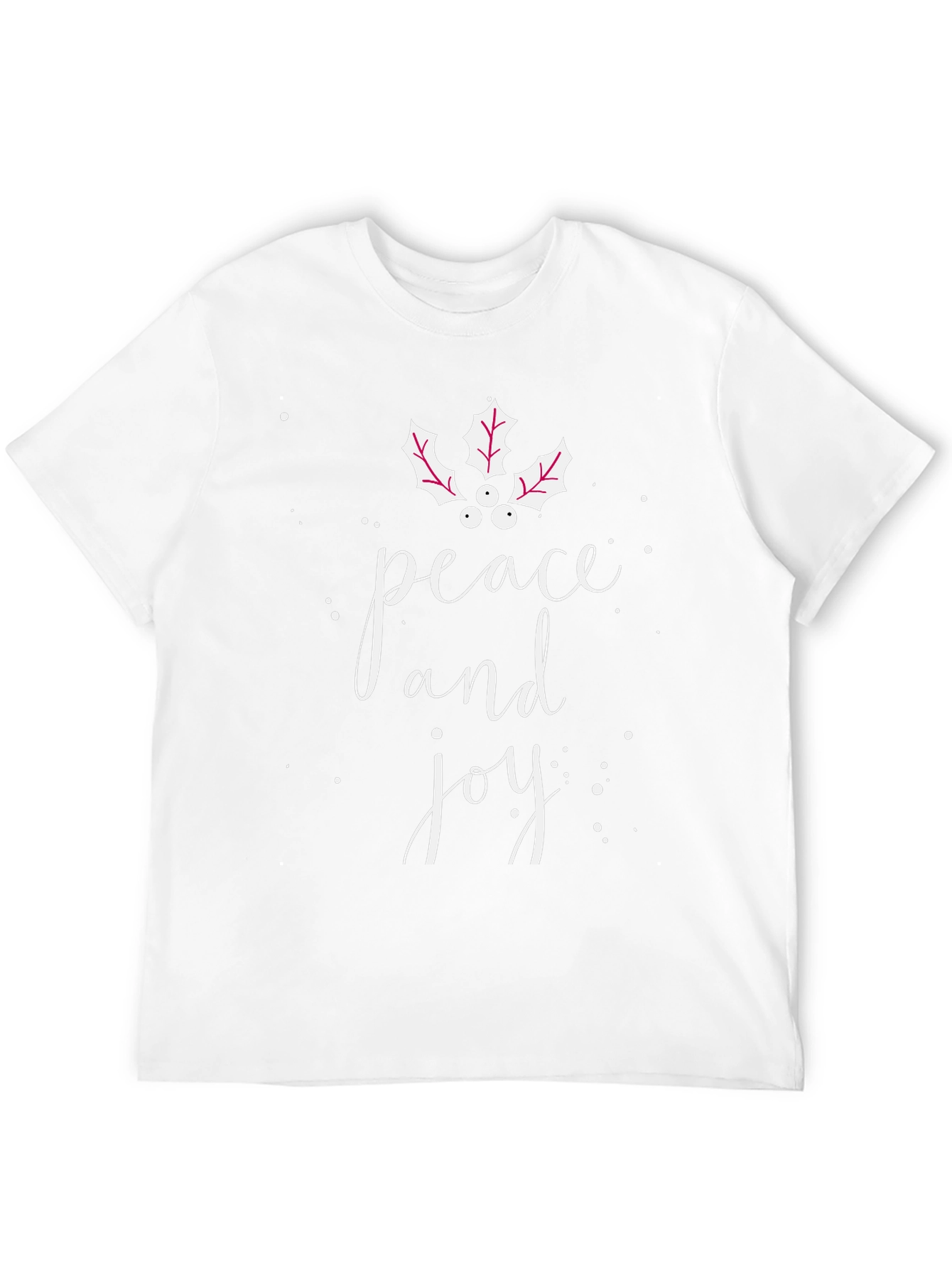 Peace & Joy Graphic Tee - Holiday Cheer