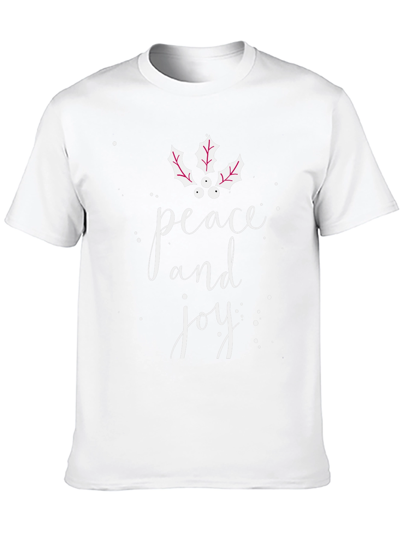 Peace & Joy Graphic Tee - Holiday Cheer