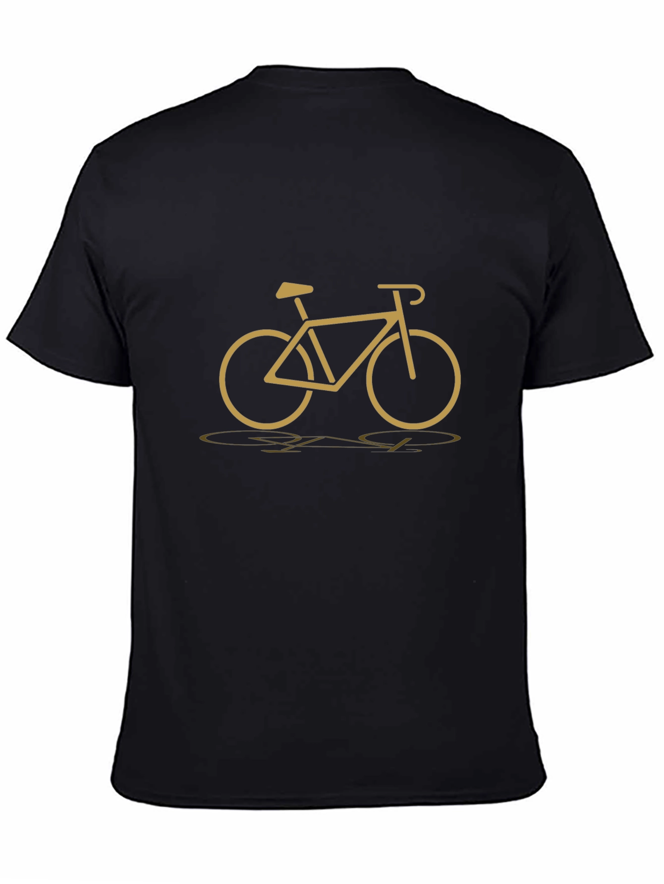 Stylish Black Bike Graphic Tee